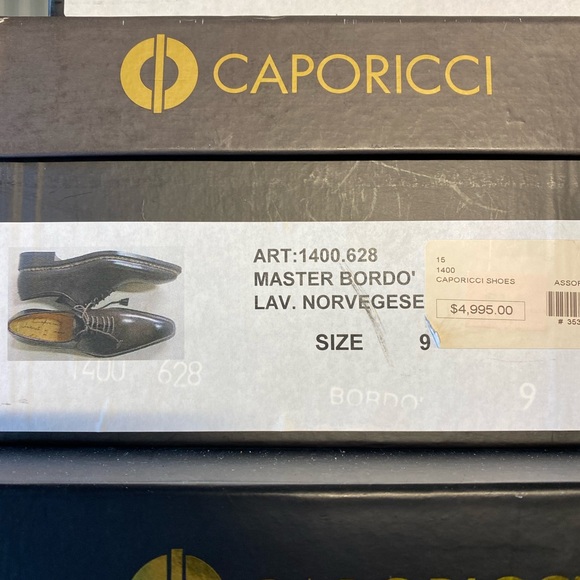 CAPORICCI 1400 Italian shoes hand stitched - Picture 10 of 10